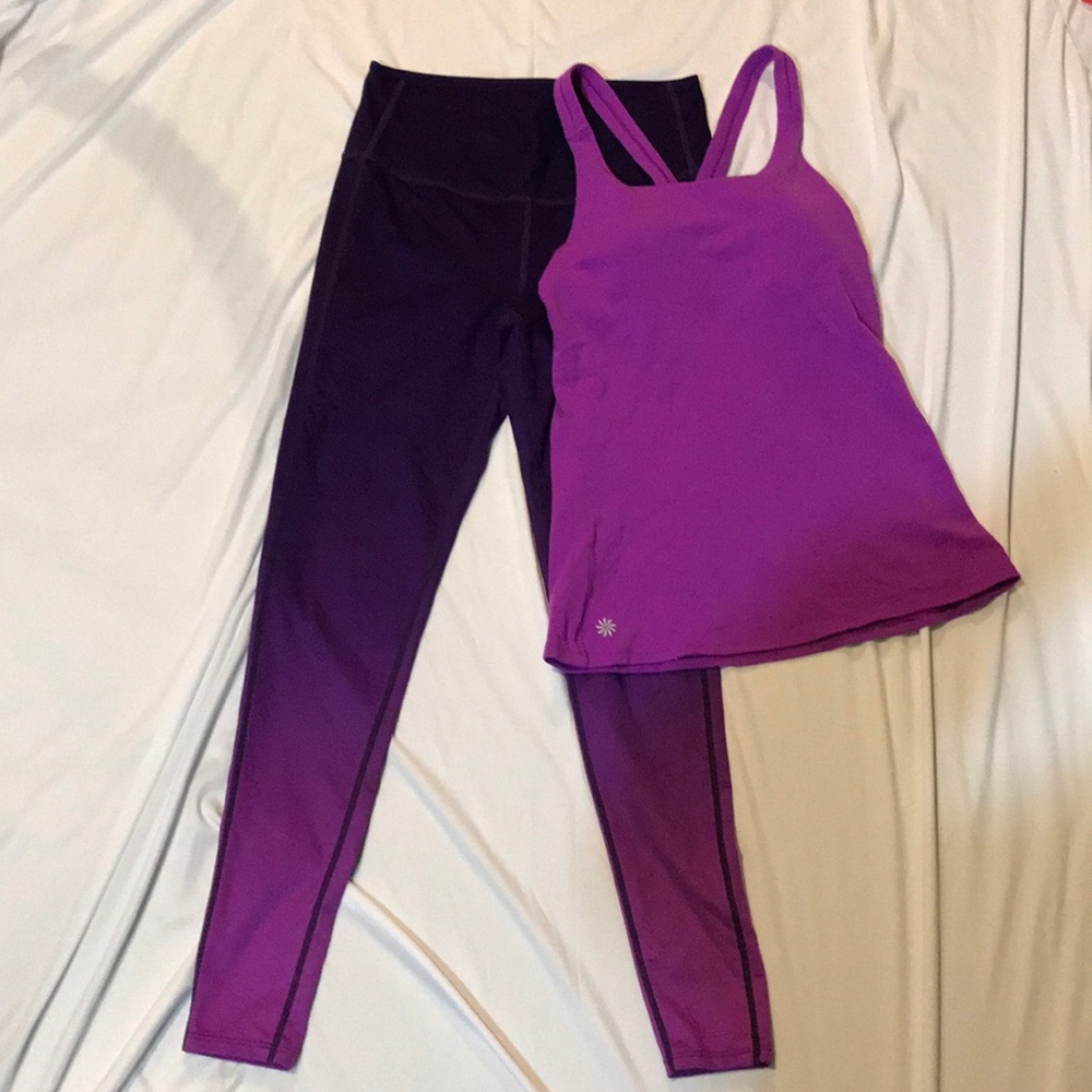 Athleta workout outfit